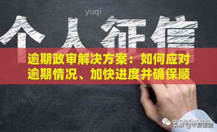 逾期政审解决方案：如何应对逾期情况、加快进度并确保顺利通过政审？