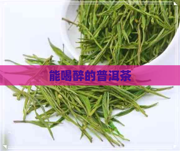 能喝醉的普洱茶