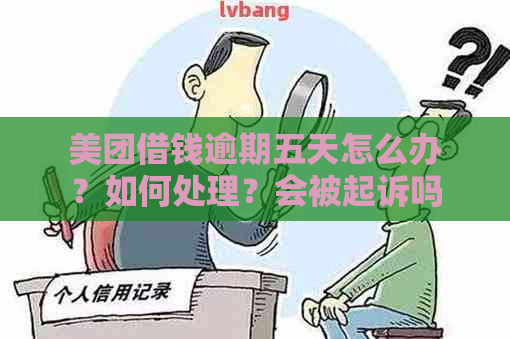 美团借钱逾期五天怎么办？如何处理？会被起诉吗？几天内需全额还款？