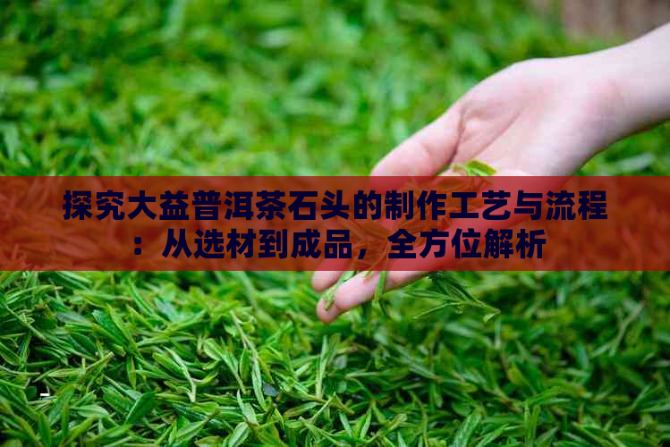 探究大益普洱茶石头的制作工艺与流程：从选材到成品，全方位解析