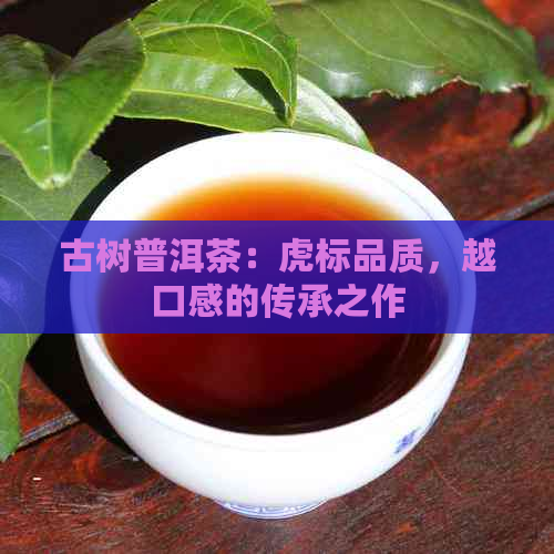 古树普洱茶：虎标品质，越口感的传承之作