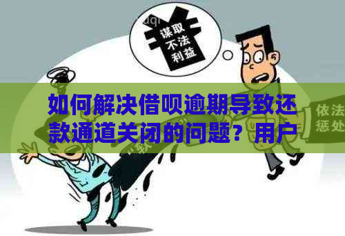 如何解决借呗逾期导致还款通道关闭的问题？用户可能关心的解答在这里！