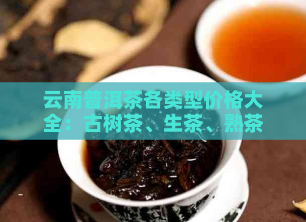 云南普洱茶各类型价格大全：古树茶、生茶、熟茶、饼茶等详细介绍