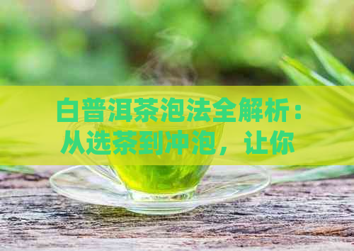 白普洱茶泡法全解析：从选茶到冲泡，让你品尝到喝的白普洱！