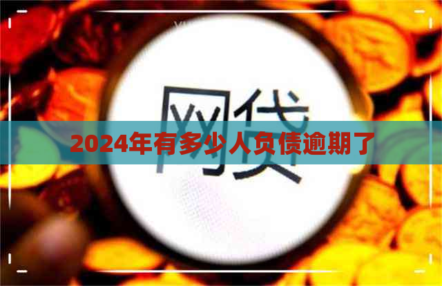 2024年有多少人负债逾期了