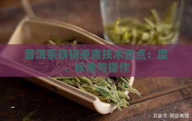 普洱茶铁锅杀青技术要点：度、标准与操作