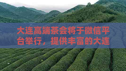 大连高端茶会将于微信平台举行，提供丰富的大连高端茶叶资源。