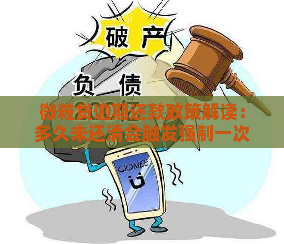 微粒贷逾期还款政策解读：多久未还清会触发强制一次性还款？