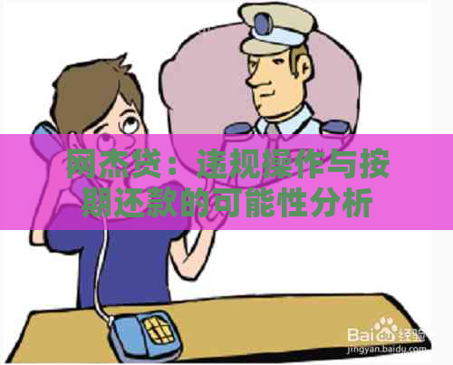 网杰贷：违规操作与按期还款的可能性分析