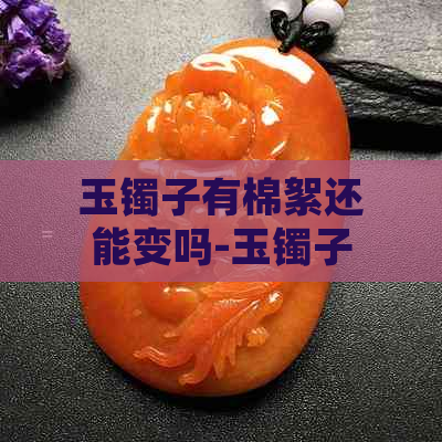 玉镯子有棉絮还能变吗-玉镯子有棉絮好吗