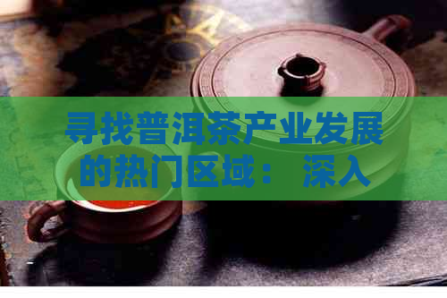 寻找普洱茶产业发展的热门区域： 深入探究普洱茶产业园区的位置