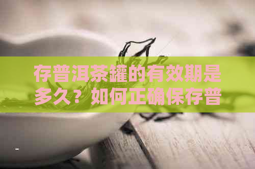 存普洱茶罐的有效期是多久？如何正确保存普洱茶？