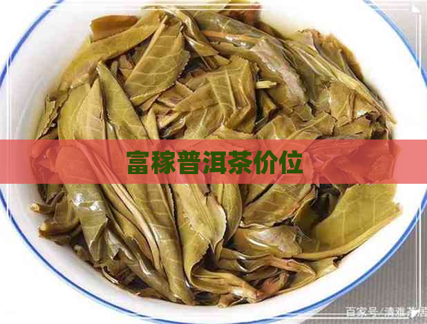 富稼普洱茶价位