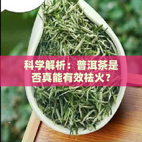 科学解析：普洱茶是否真能有效祛火？