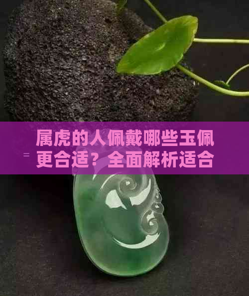 属虎的人佩戴哪些玉佩更合适？全面解析适合属虎人的玉佩选择