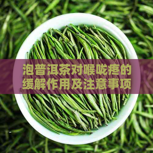 泡普洱茶对喉咙疼的缓解作用及注意事项：一篇全面解答疑虑的文章