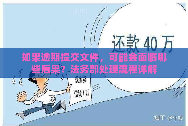 如果逾期提交文件，可能会面临哪些后果？法务部处理流程详解