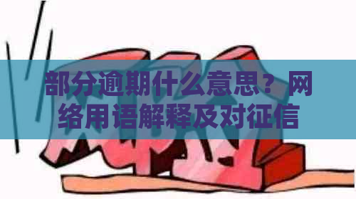 部分逾期什么意思？网络用语解释及对的影响