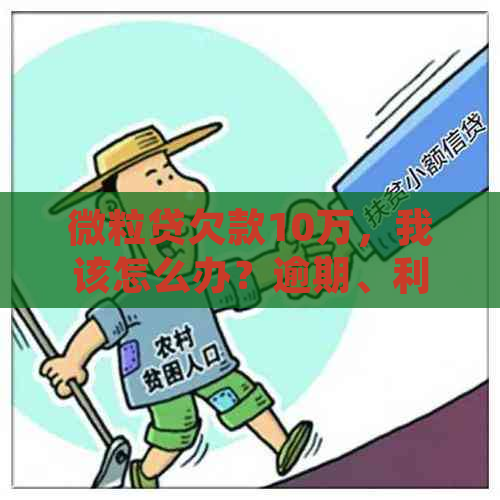 微粒贷欠款10万，我该怎么办？逾期、利息、还款攻略一应俱全！