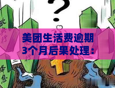 美团生活费逾期3个月后果处理：还能用吗？如何解决？