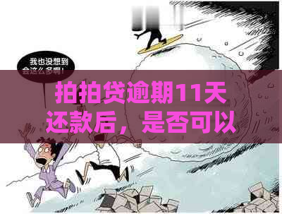 逾期11天还款后，是否可以再次借款及如何处理？请给出相关建议。