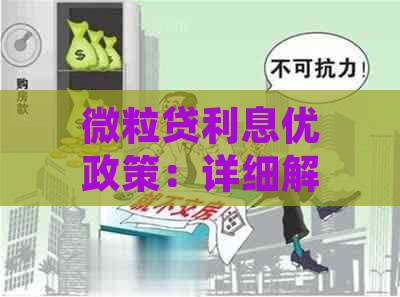 微粒贷利息优政策：详细解析与对比