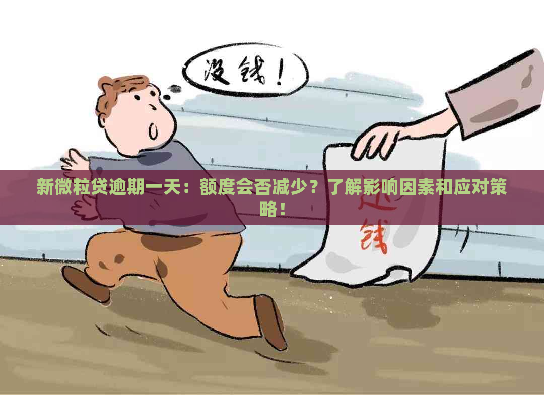 新微粒贷逾期一天：额度会否减少？了解影响因素和应对策略！