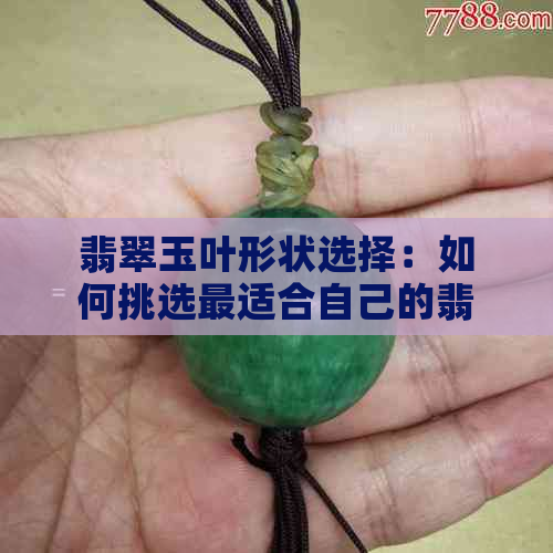 翡翠玉叶形状选择：如何挑选最适合自己的翡翠玉叶？