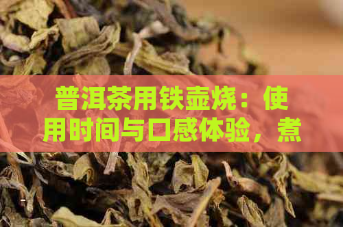 普洱茶用铁壶烧：使用时间与口感体验，煮泡详解