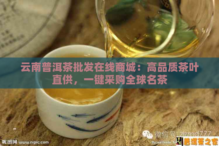 云南普洱茶批发在线商城：高品质茶叶直供，一键采购全球名茶