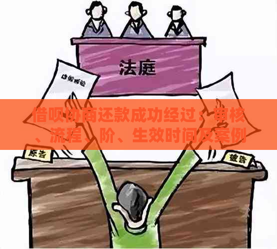 借呗协商还款成功经过：审核、流程、阶、生效时间及案例分析