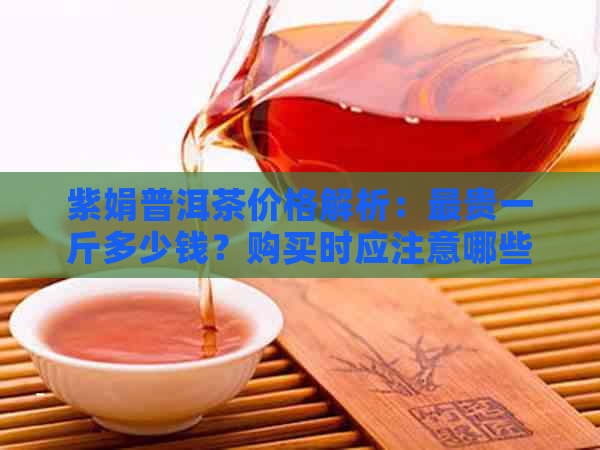 紫娟普洱茶价格解析：最贵一斤多少钱？购买时应注意哪些因素？