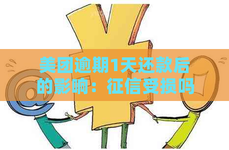 美团逾期1天还款后的影响：受损吗？