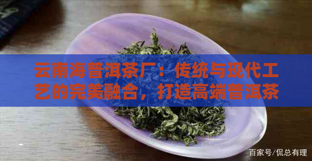 云南海普洱茶厂：传统与现代工艺的完美融合，打造高端普洱茶