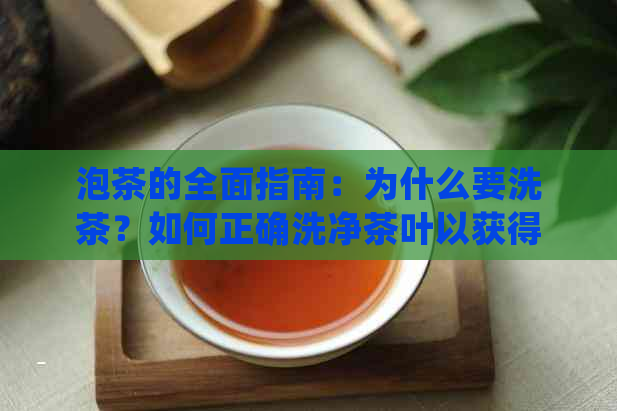 泡茶的全面指南：为什么要洗茶？如何正确洗净茶叶以获得品质的茶？