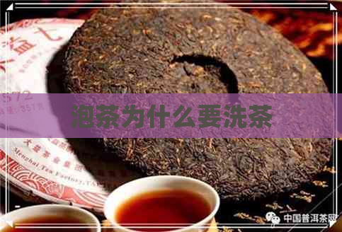 泡茶为什么要洗茶