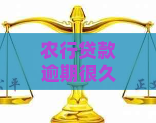 农行贷款逾期很久未还款，如何处理？请提供相关建议。