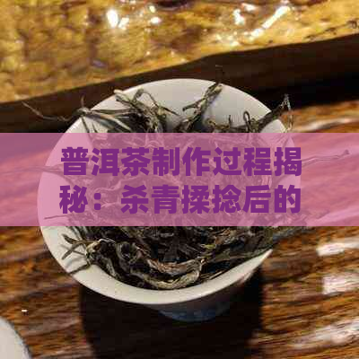 普洱茶制作过程揭秘：杀青揉捻后的茶叶可以直接饮用吗？