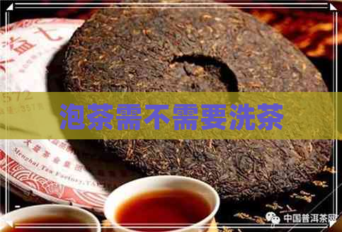 泡茶需不需要洗茶