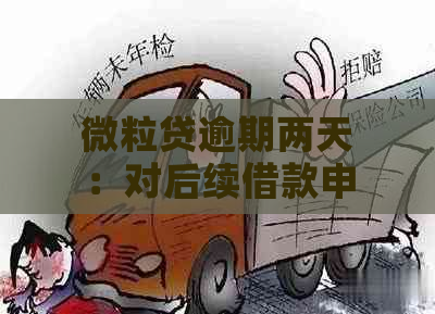 微粒贷逾期两天：对后续借款申请的影响及其解决方案