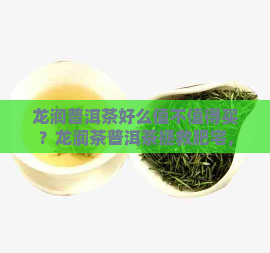 龙润普洱茶好么值不值得买？龙润茶普洱茶拯救肥宅，包含礼盒系列。