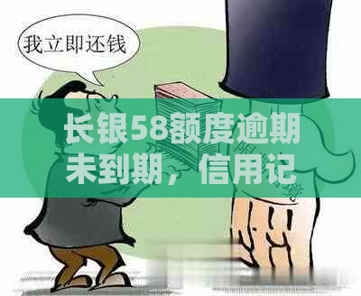 长银58额度逾期未到期，信用记录受损后还能继续使用吗？如何处理？