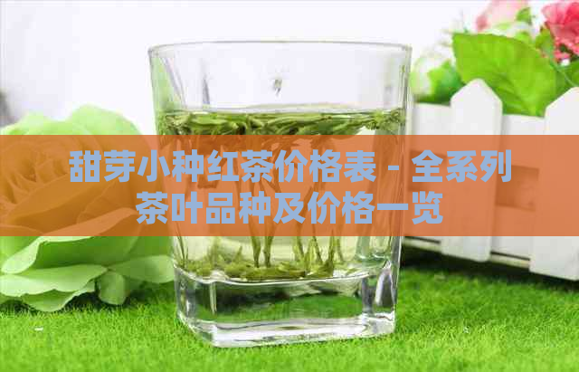 甜芽小种红茶价格表 - 全系列茶叶品种及价格一览