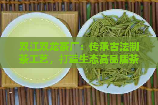 双江双龙茶厂：传承古法制茶工艺，打造生态高品质茶叶