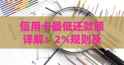 信用卡更低还款额详解：2%规则及其对账单影响全解析