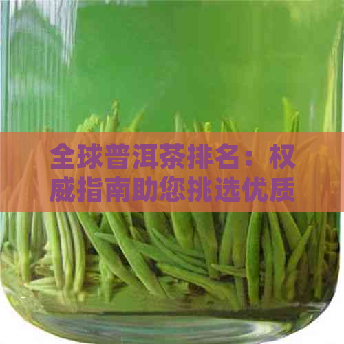 全球普洱茶排名：权威指南助您挑选优质茶叶