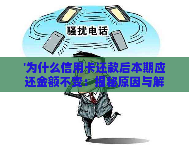 '为什么信用卡还款后本期应还金额不变：揭秘原因与解决办法'