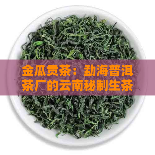 金瓜贡茶：勐海普洱茶厂的云南秘制生茶，品味非凡的价格魅力