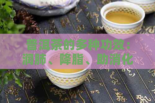 普洱茶的多种功效：润肺、降脂、助消化等，如何选择适合自己的普洱茶？