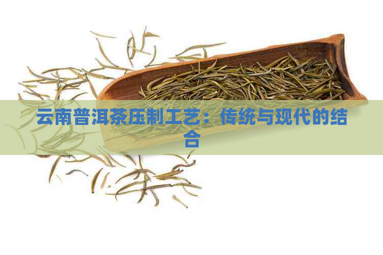 云南普洱茶压制工艺：传统与现代的结合